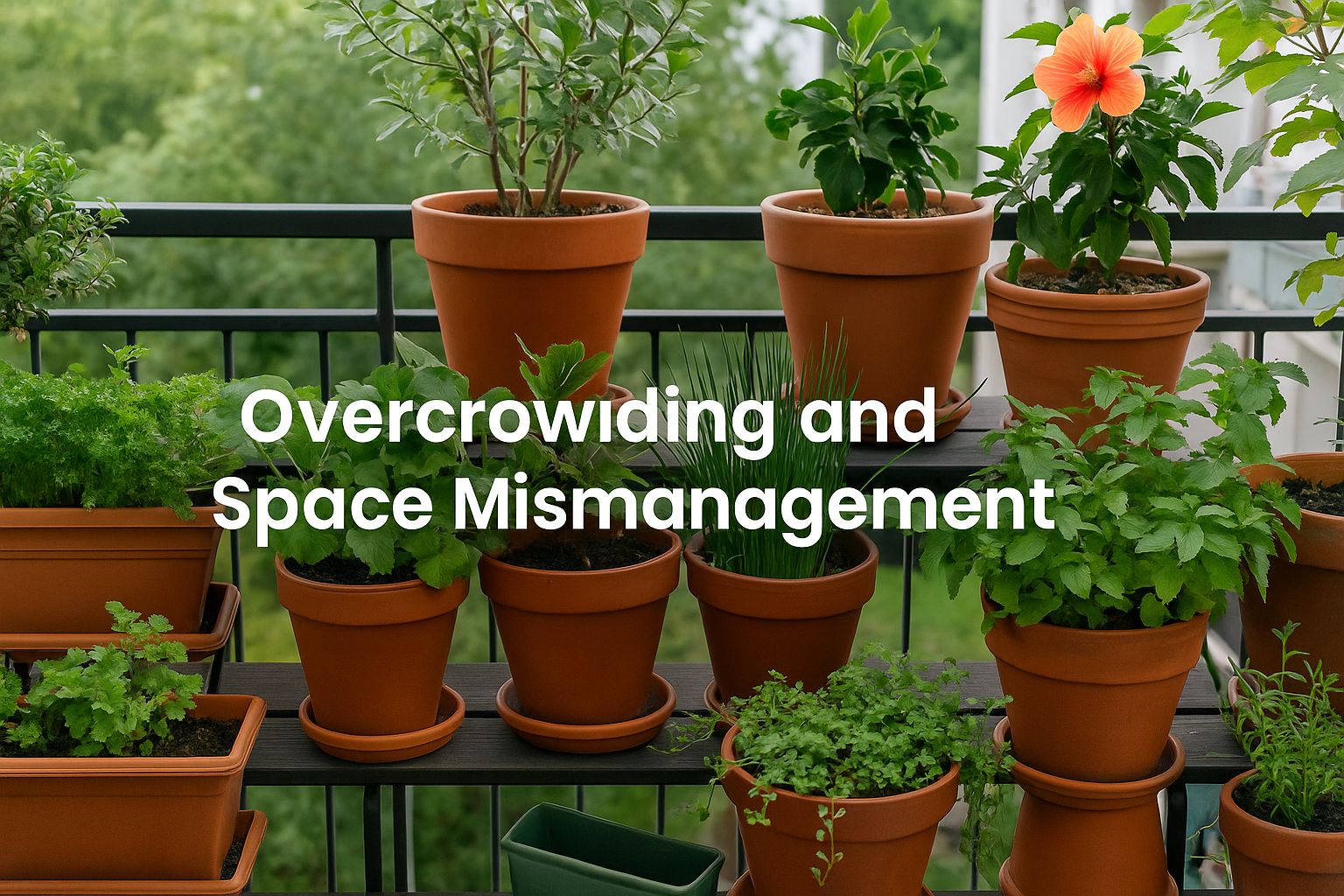 Overcrowding and poor space management – Urban Plant